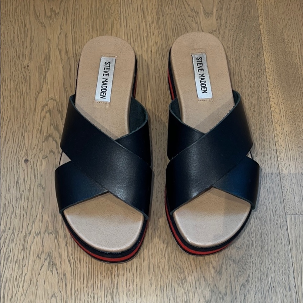 Steve Madden Platform Slides - image 1